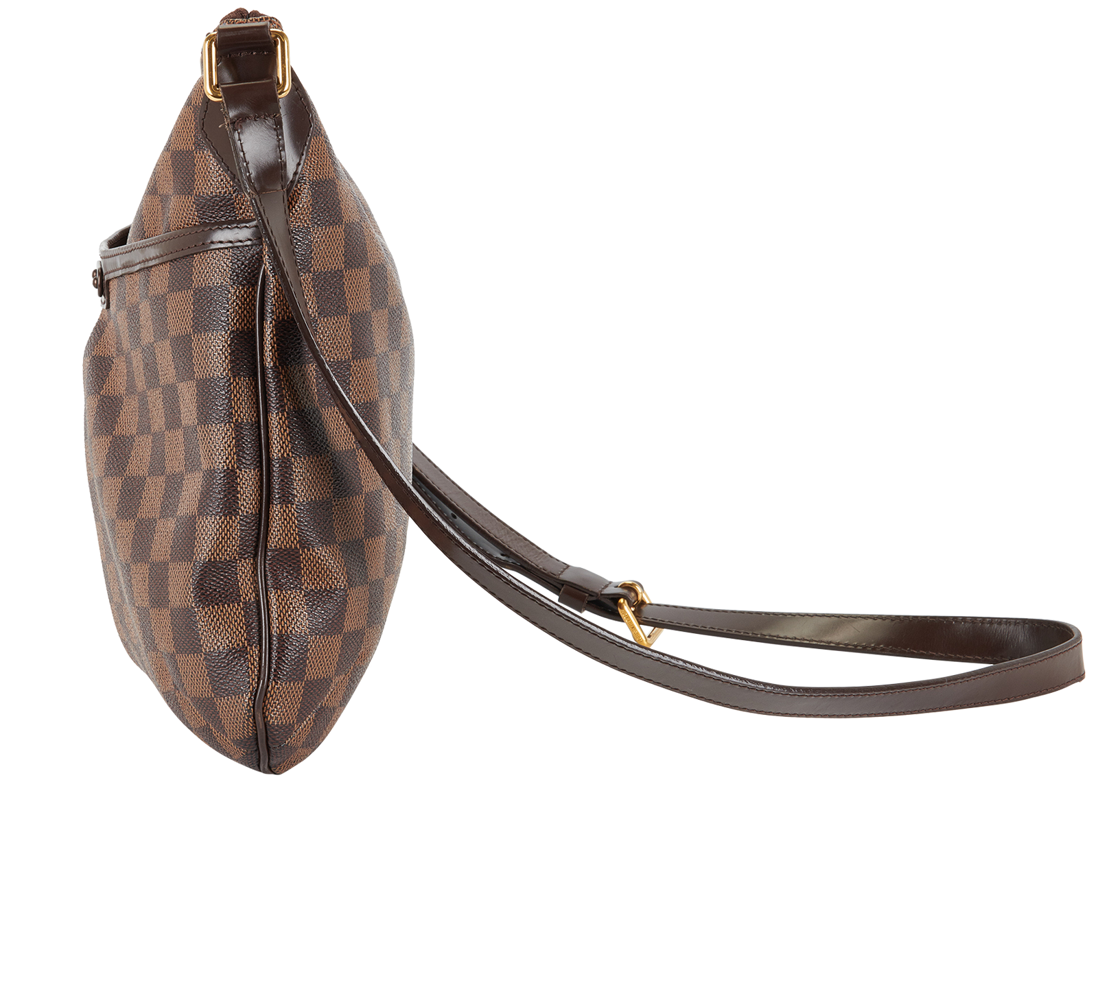 Bloomsbury PM, &pound;650, Handbags, Brown, Canvas, Bottom view